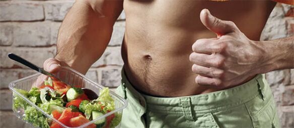 salad sayur-sayuran untuk potensi lelaki