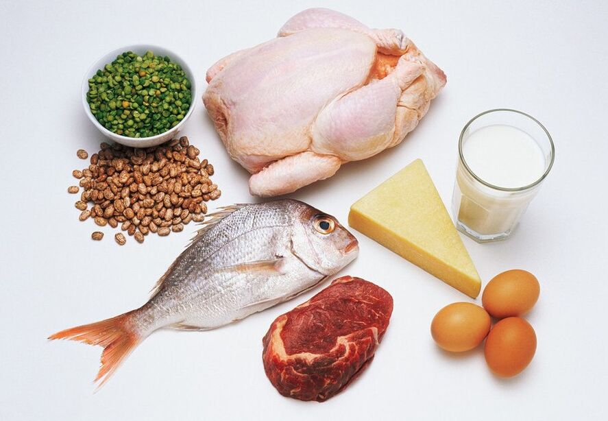 Diet kaya protein untuk peningkatan lelaki yang berkesan